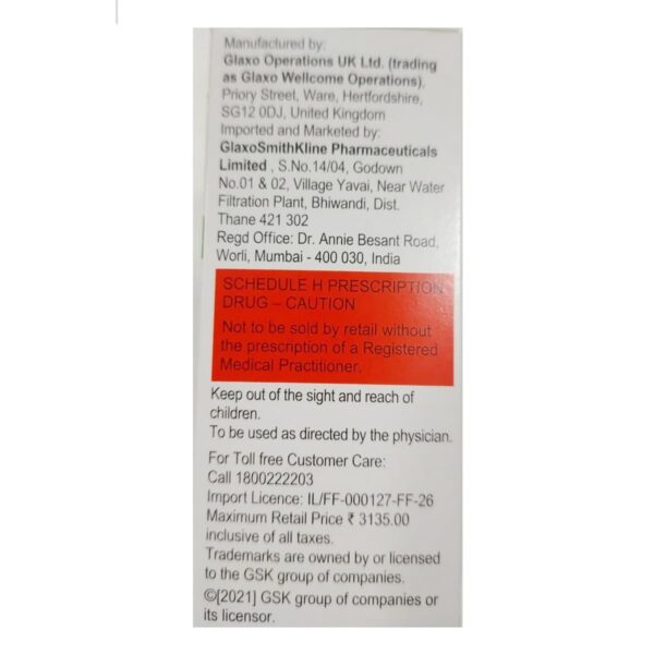 Trelegy Ellipta 100mcg/62.5mcg/25mcg Powder