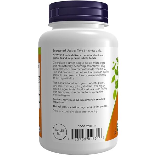 Organic Chlorella 500mg