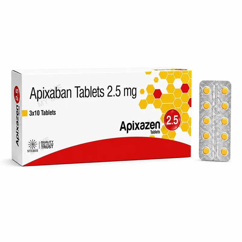 Apixazen 2.5mg  (Apixaban)