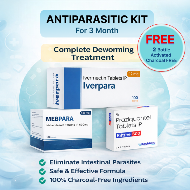 Antiparasitic kit (For 3 month)