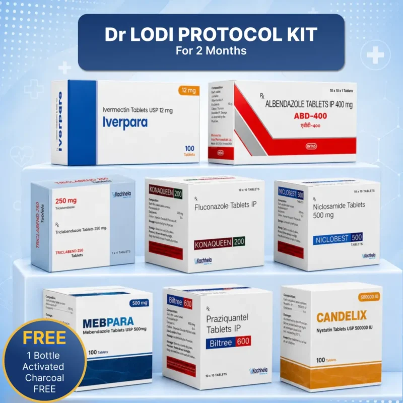 Dr. Lodi Antiparasitic Protocol Kit (For 2 month)