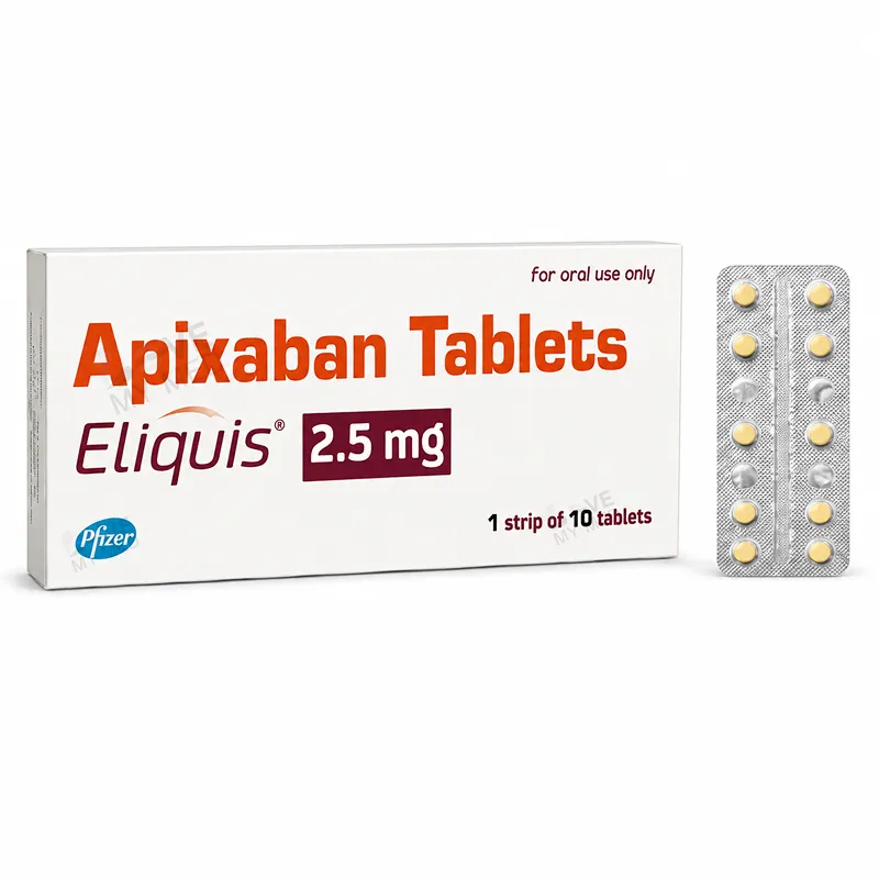 Eliquis 2.5 mg (Apixaban)