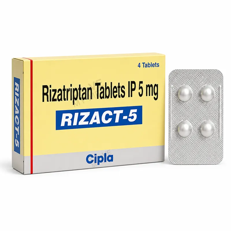 Rizatriptan 5mg (Rizact 5)