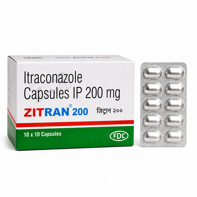 Zitran 200 mg (Itraconazole 200mg)