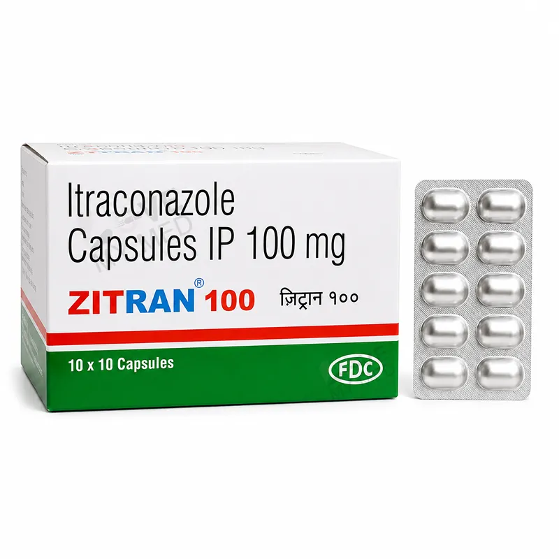 Zitran 100 mg (Itraconazole 100mg)