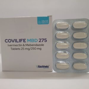 Covilife MBD 525 Ivermectin And Mebendazole Tablets 25mg