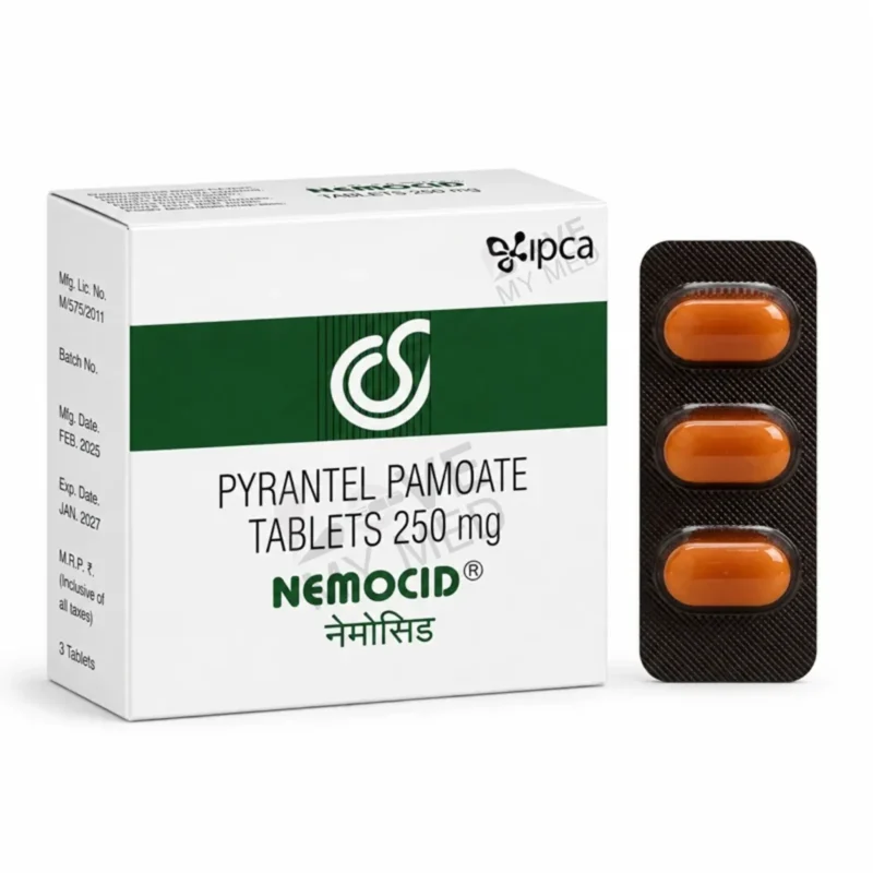 Pyrantel pamoate 250mg (Nemocid 250Tablet)