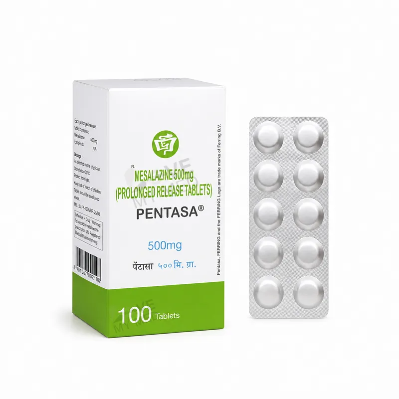 Pentasa 500mg Tablet PR (Mesalazine 500 mg)