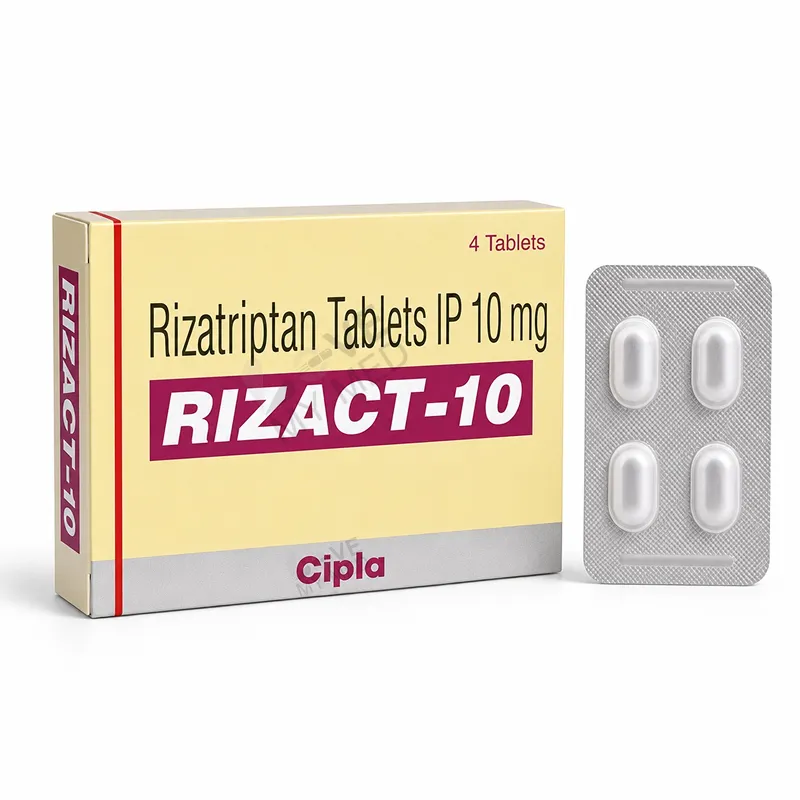 Rizatriptan 10mg (Rizact 10)