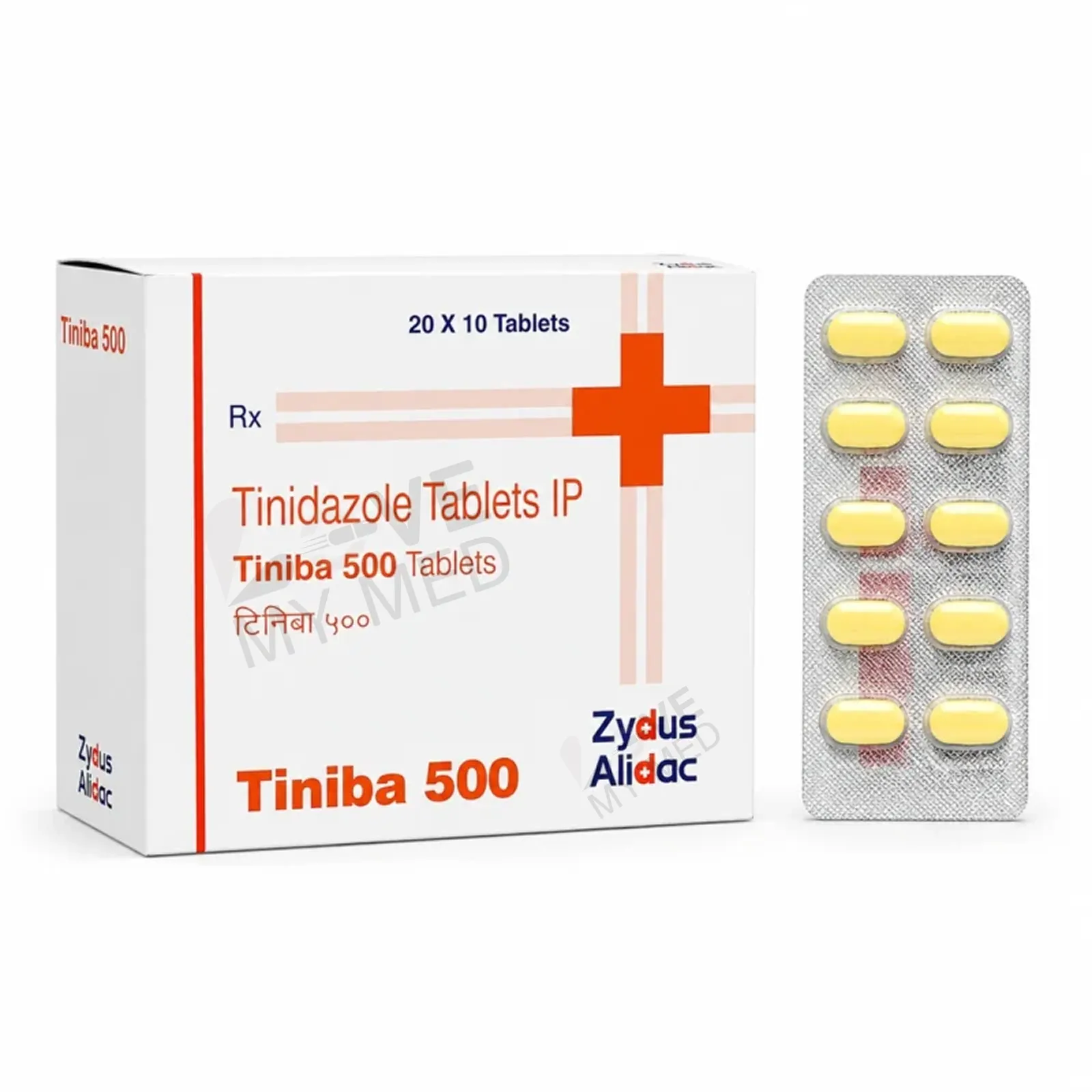 Tinidazole 500mg Tablet (Tiniba 500)